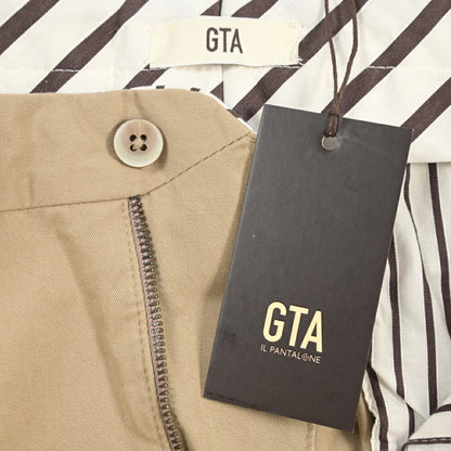 GTA “800K” ストレッチコットン ノータックチノパンツ / EXTRASLIM FIT