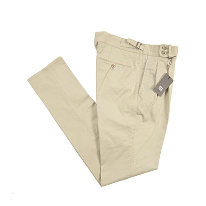 GTA “MAX II” ストレッチコットン ツータックベルトレススラックス / SLIM FIT