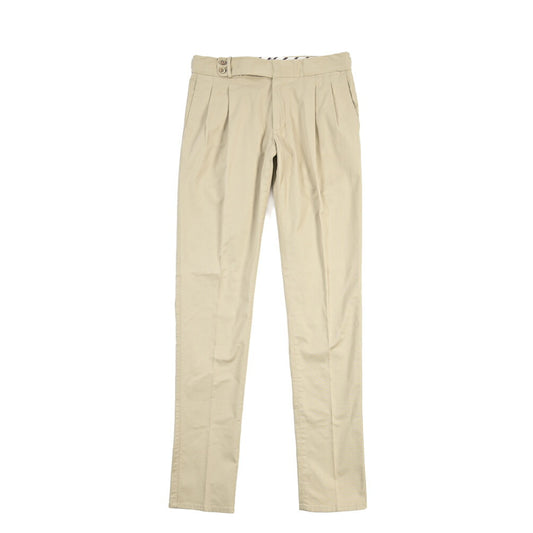 GTA “MAX II” ストレッチコットン ツータックベルトレススラックス / SLIM FIT