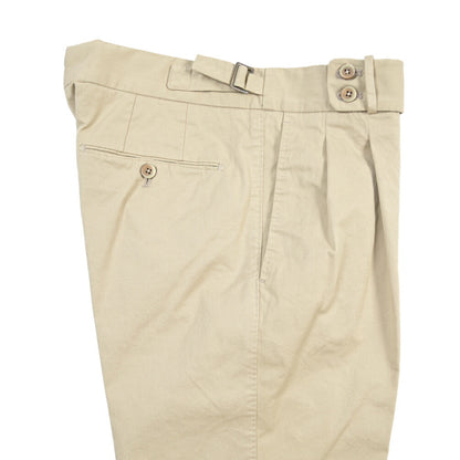 GTA “MAX II” ストレッチコットン ツータックベルトレススラックス / SLIM FIT