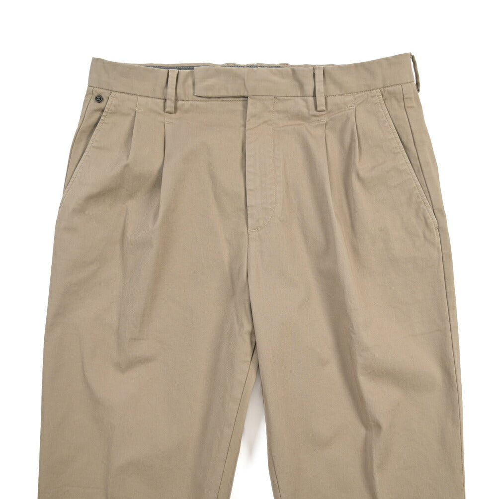 GTA “DANTE” ストレッチコットン ツータックチノパンツ / COMFORT FIT
