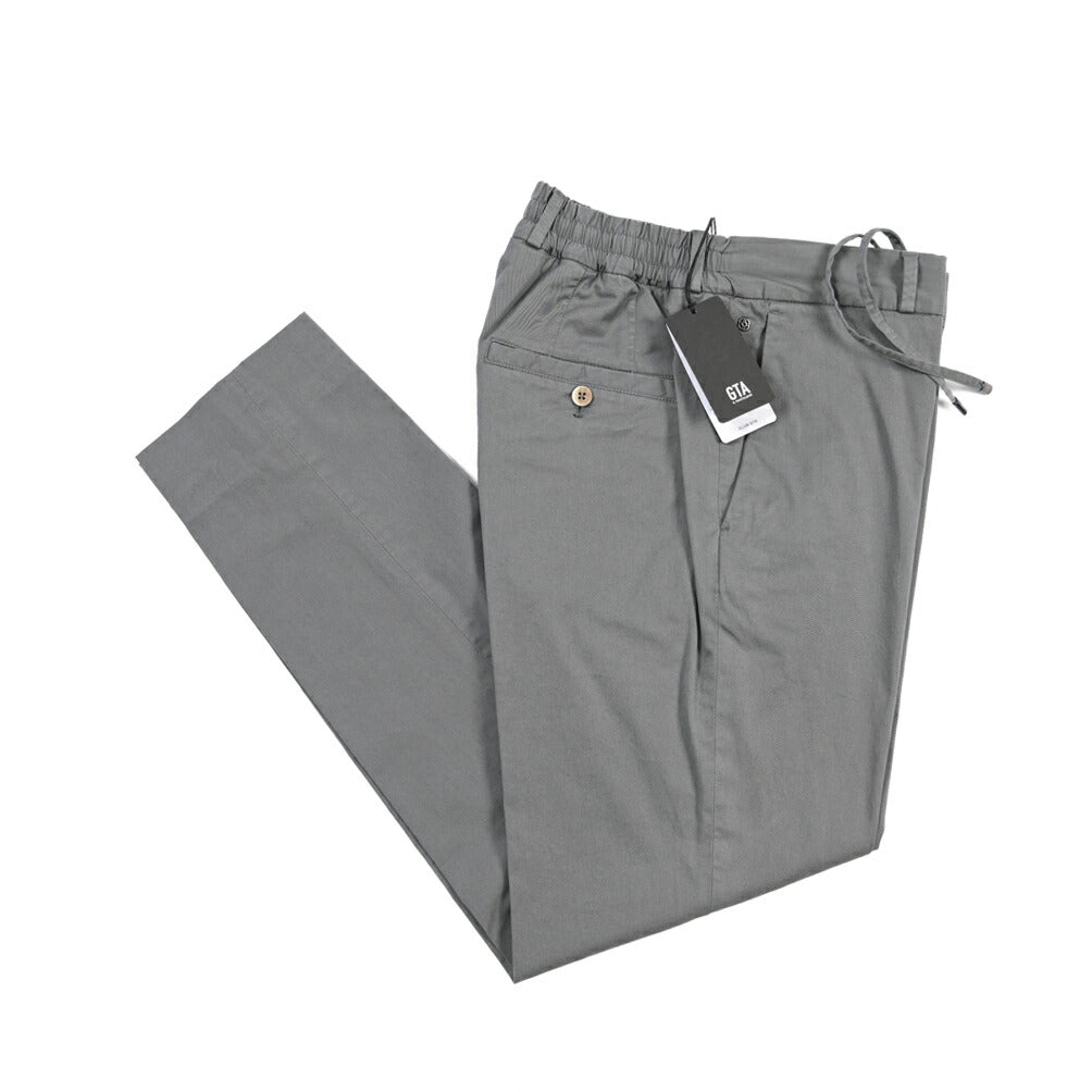 GTA “DAVIDE DE” リヨセル混コットン ドローコード付きイージーパンツ / REGULAR FIT