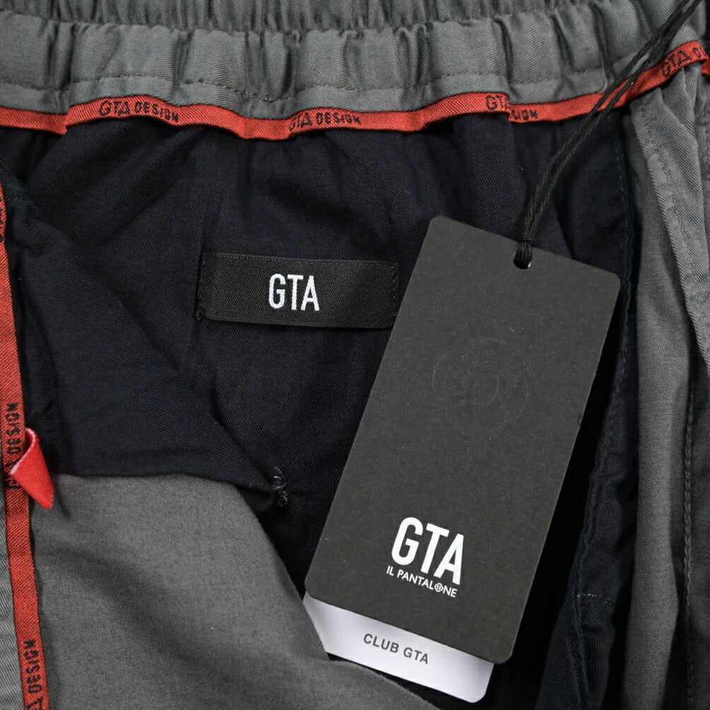 GTA “DAVIDE DE” リヨセル混コットン ドローコード付きイージーパンツ / REGULAR FIT