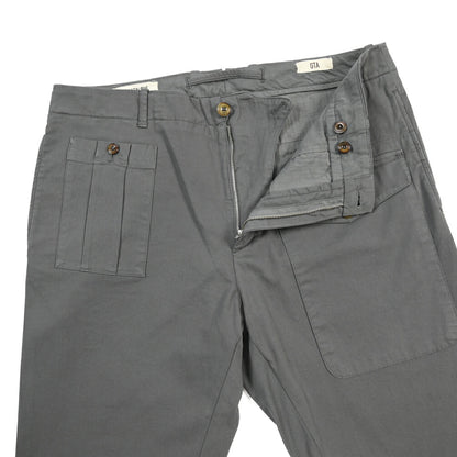 GTA “LORENZO DE” ストレッチコットン ノータックパンツ / COMFORT FIT
