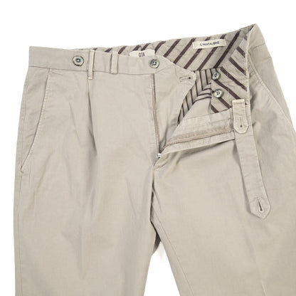 GTA “BYRON” SLIM FIT ストレッチコットン ワンタックパンツ / SLIM FIT