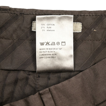 GTA “LUCA” リネン混コットン ツータックパンツ / REGULAR FIT