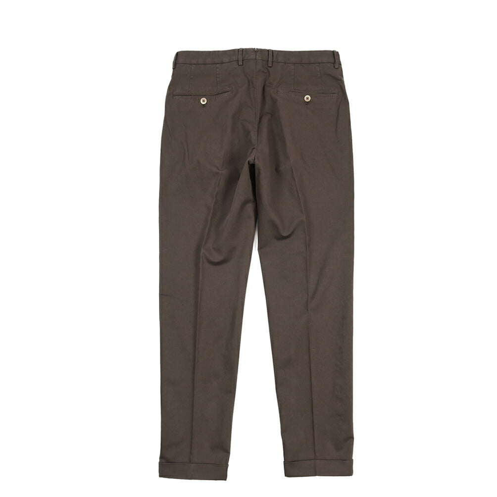 GTA “LUCA” リネン混コットン ツータックパンツ / REGULAR FIT