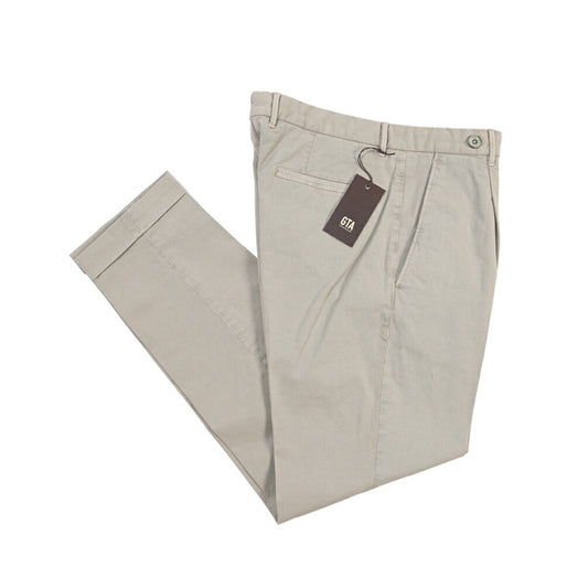 GTA “BYRON” SLIM FIT ストレッチコットン ワンタックパンツ / SLIM FIT