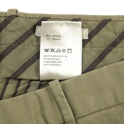 GTA “800 SSL” ストレッチコットン ノータックチノパンツ / EXTRASLIM FIT