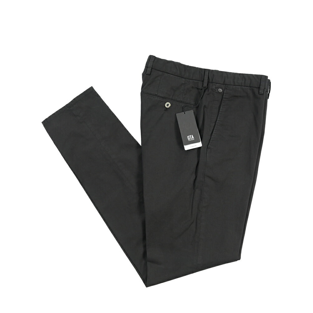 GTA “800 SSL” ストレッチコットン ノータックチノパンツ / EXTRASLIM FIT