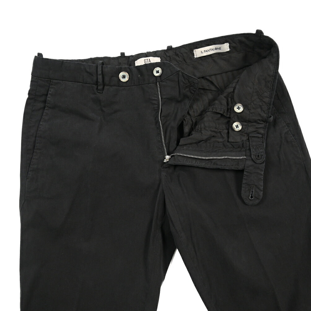 GTA “800 SSL” コットン混 ノータックチノパンツ / EXTRASLIM FIT