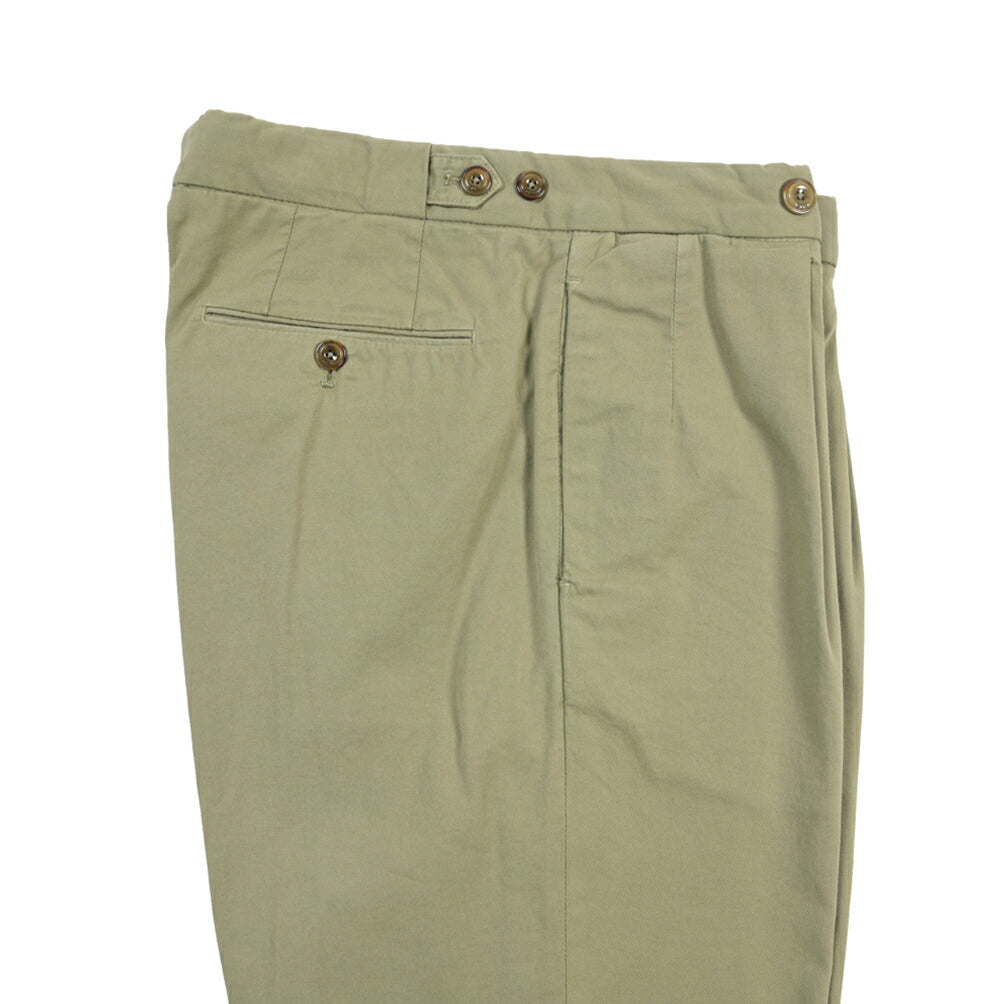 GTA “SERGIO” ストレッチコットン ワンタックチノパンツ / COMFORT FIT