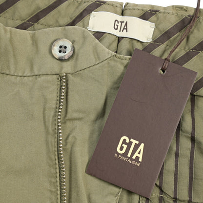 GTA “800 K” ストレッチコットン ノータックチノパンツ / EXTRASLIM FIT