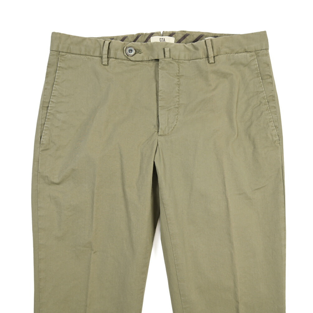 GTA “800 K” ストレッチコットン ノータックチノパンツ / EXTRASLIM FIT