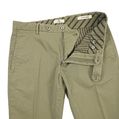 GTA “800 K” ストレッチコットン ノータックチノパンツ / EXTRASLIM FIT