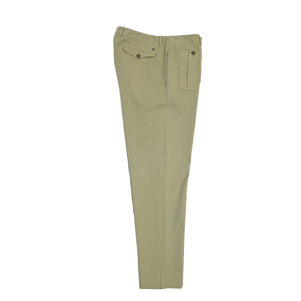 GTA “LORENZO DE” ストレッチコットン ノータックパンツ / COMFORT FIT
