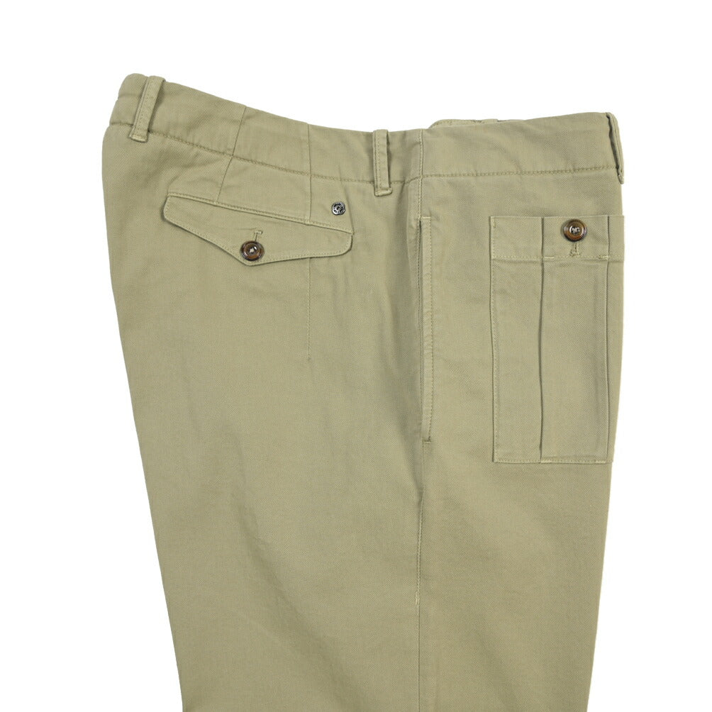 GTA “LORENZO DE” ストレッチコットン ノータックパンツ / COMFORT FIT