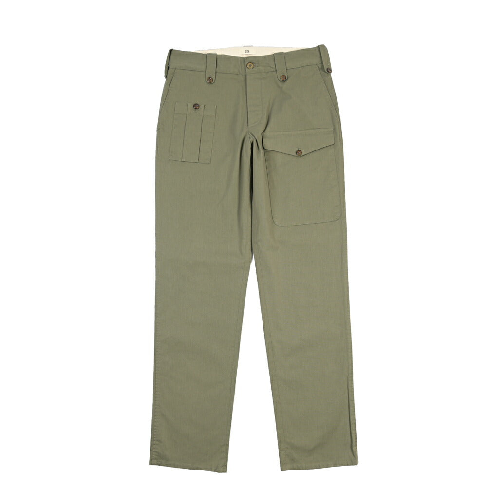 GTA “GIACOMO” ストレッチコットン ノータックカーゴパンツ / COMFORT FIT