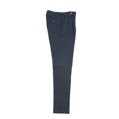 GTA “MAX II” SLIM FIT ストレッチコットン ツータックベルトレスパンツ / SLIM FIT
