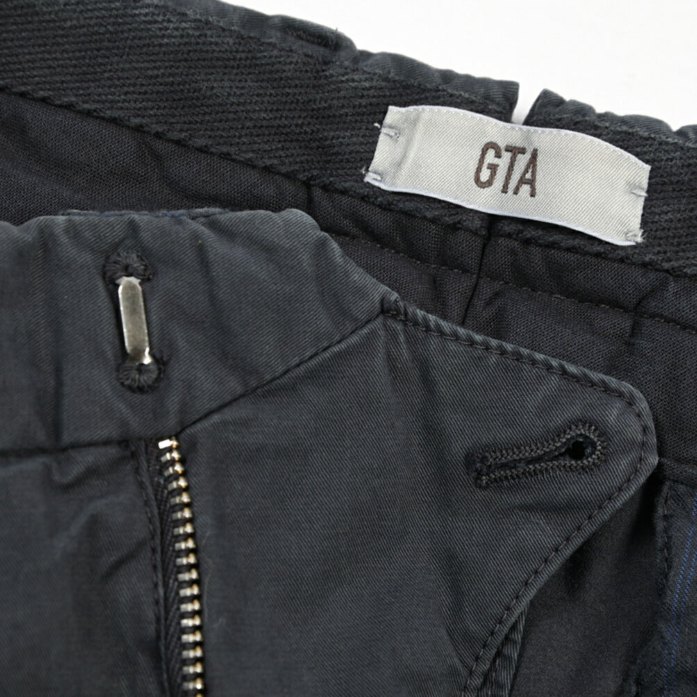 GTA “BARRY” SLIM FIT ストレッチコットン ノータックパンツ / SLIM FIT