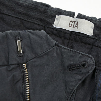 GTA “BARRY” SLIM FIT ストレッチコットン ノータックパンツ / SLIM FIT