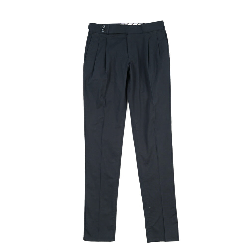 GTA “MAX II” ストレッチコットン ツータックベルトレスパンツ / COMFORT FIT