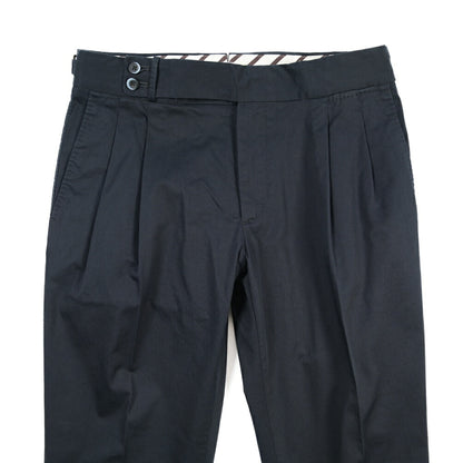 GTA “MAX II” ストレッチコットン ツータックベルトレスパンツ / COMFORT FIT