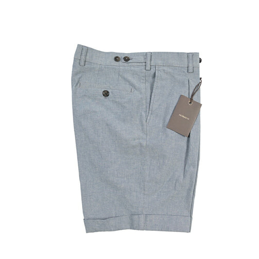 BERWICH “BERMUDA 1P-GD” ストレッチコットン ワンタックショーツ