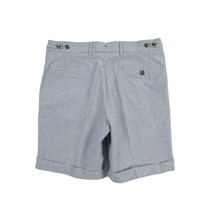 BERWICH “BERMUDA 1P-GD” ストレッチコットン ワンタックショーツ