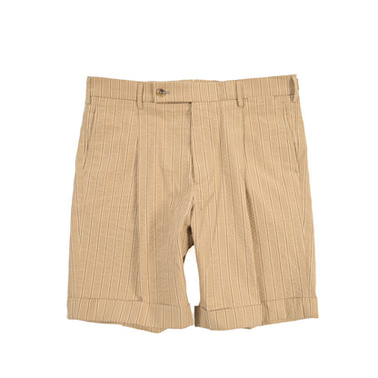 SALE｜BERWICH “BERMUDA 1P” コットン100% シアサッカーショーツ