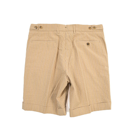 SALE｜BERWICH “BERMUDA 1P” コットン100% シアサッカーショーツ