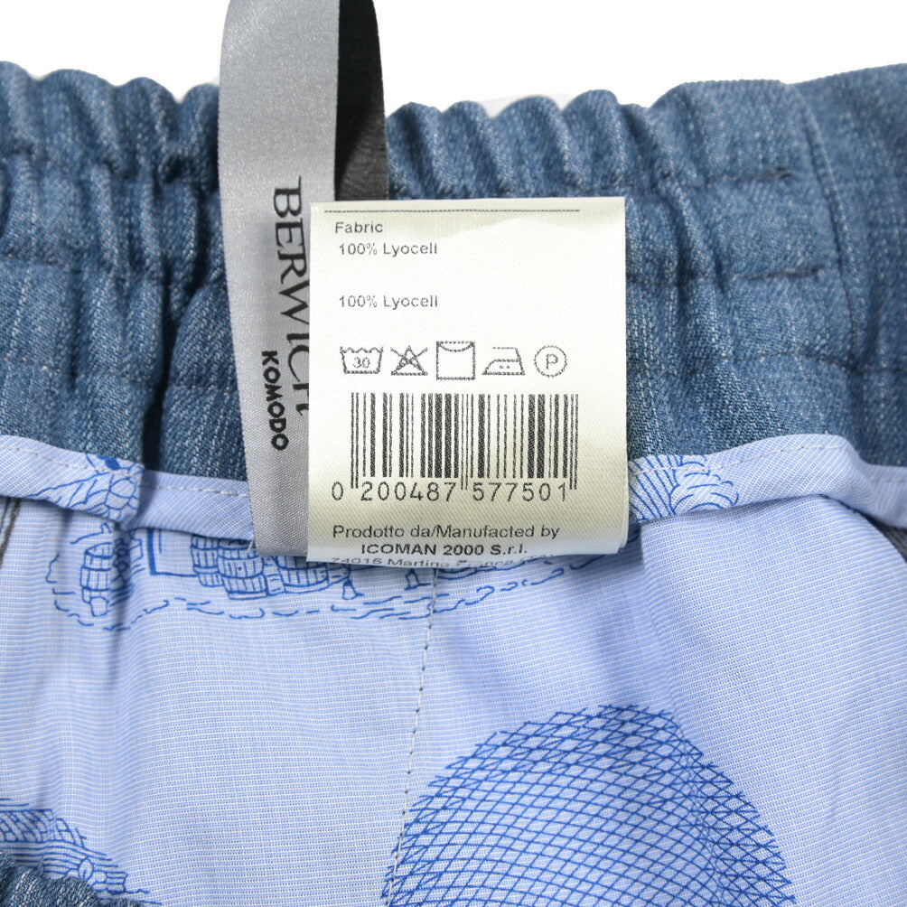 SALE｜BERWICH “WIDE SPIAGGIA JSH” リヨセル100% デニムショーツ