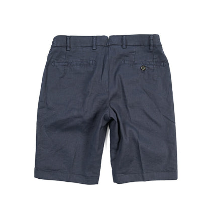 SALE｜BERWICH “BERMUDA ELAX-GD” リネン混コットン ストレッチショーツ