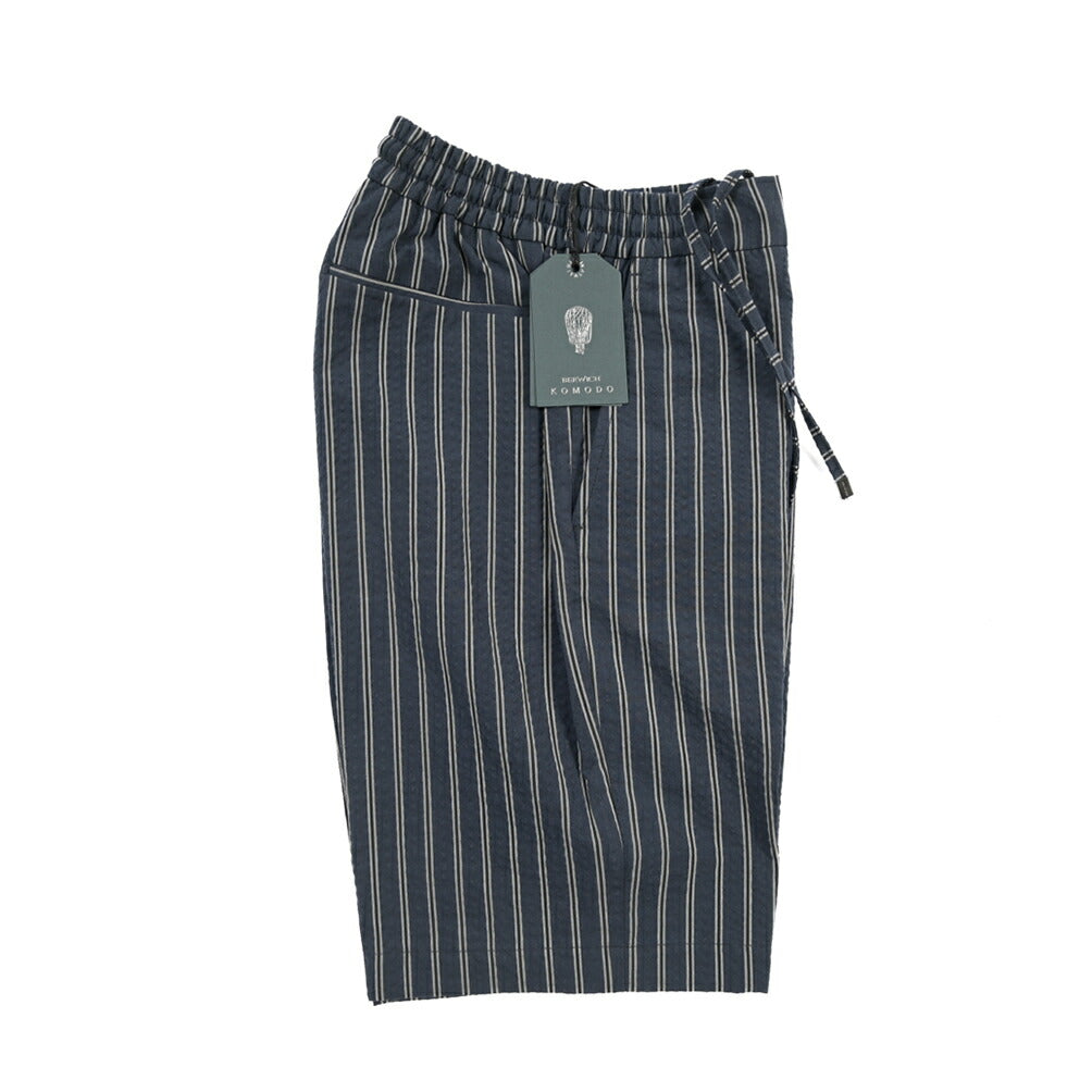 BERWICH “SHORT SPIAGGIA” ノータックコットンショーツ
