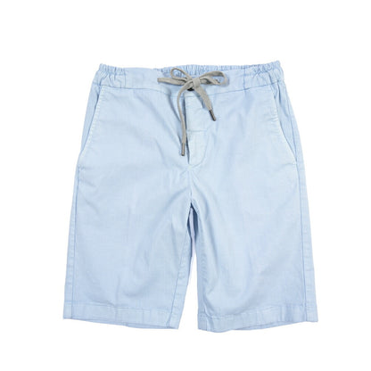 BERWICH “SHORT SPIAGGIA” リヨセル混コットン ストレッチショーツ