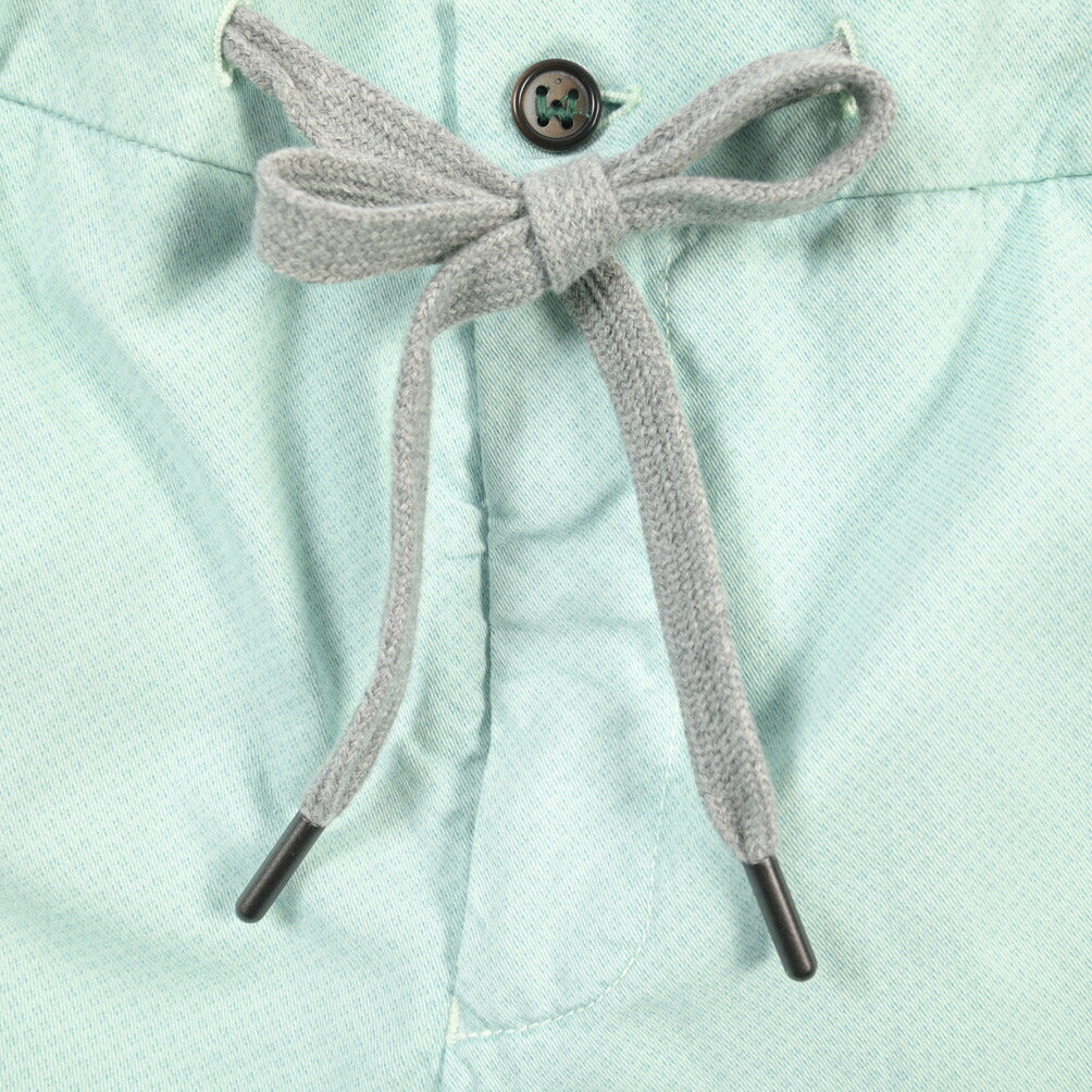 BERWICH “SHORT SPIAGGIA-GD” リヨセル混コットン ストレッチショーツ