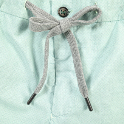BERWICH “SHORT SPIAGGIA-GD” リヨセル混コットン ストレッチショーツ