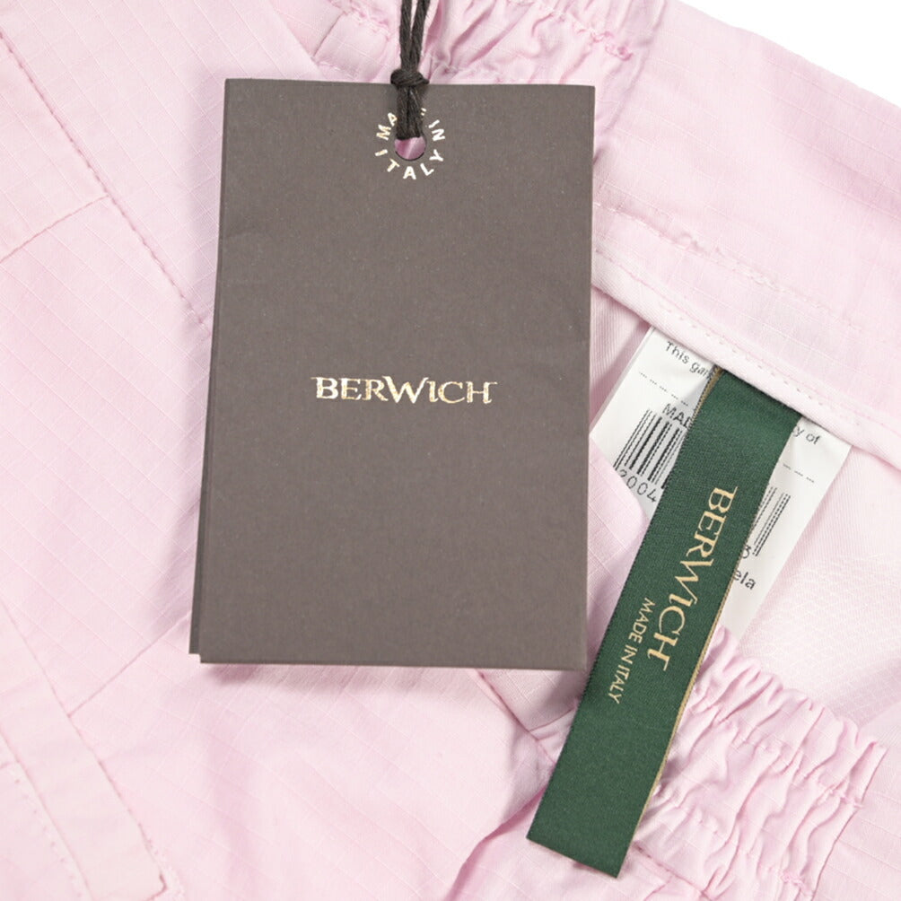 SALE｜BERWICH “BERMUDA ELAX-GD” ストレッチコットン ノータックショーツ