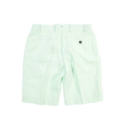 SALE｜BERWICH “BERMUDA ELAX-GD” リネン100% ノータックショーツ