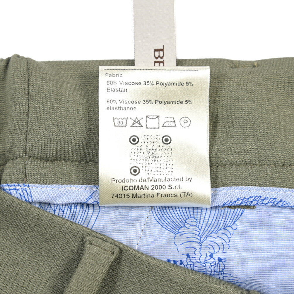 SALE｜BERWICH “BERMUDA ELAX” ストレッチナイロン ジャージーショーツ