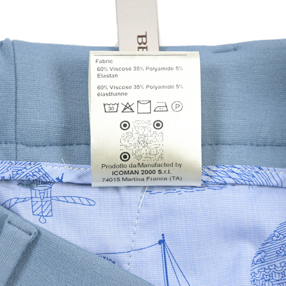 SALE｜BERWICH “BERMUDA ELAX” ストレッチナイロン ジャージーショーツ