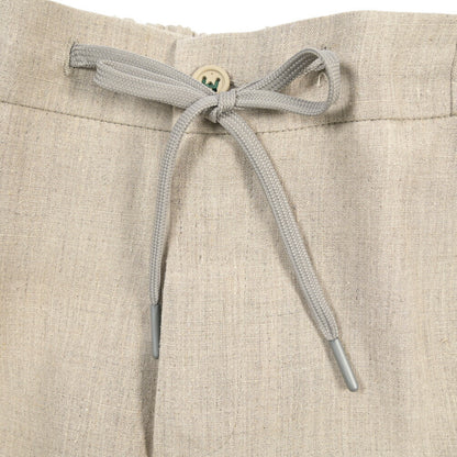BERWICH “SHORT SPIAGGIA” ヘンプ100% ノータックショーツ