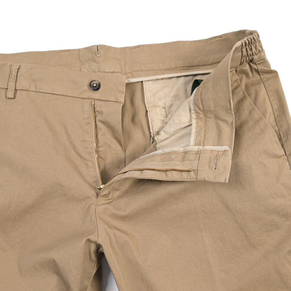 SALE｜BERWICH “BERMUDA ELAX-GD” ストレッチコットン ノータックショーツ