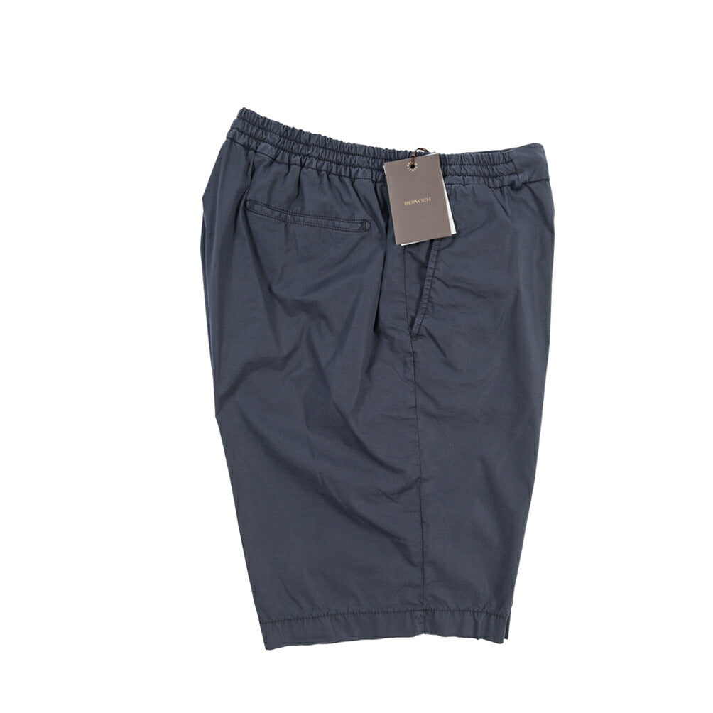 SALE｜BERWICH “SPIAGGIA SHORT-GD” スーピマコットン ノータックショーツ