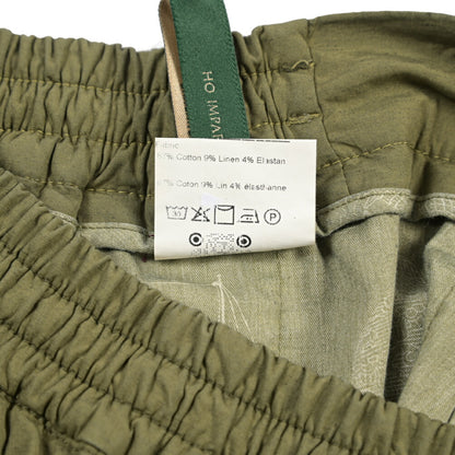 SALE｜BERWICH “BERMUDA SAFARI” リネン混コットン ストレッチショーツ