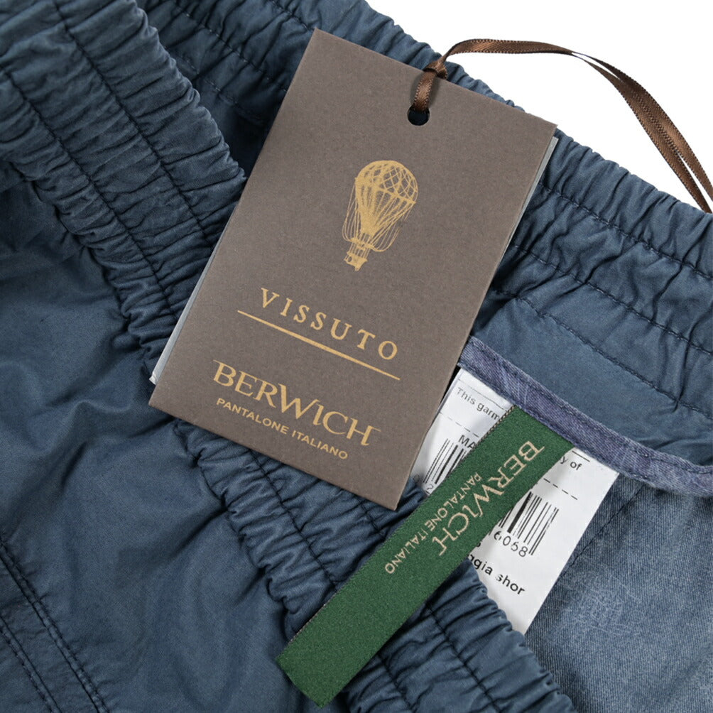 SALE｜BERWICH “SPIAGGIA SHORT-GD” スーピマコットン ノータックショーツ