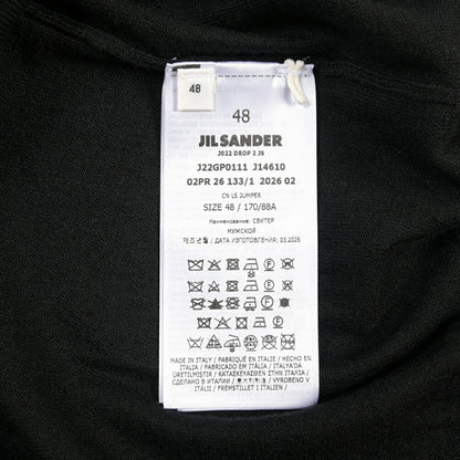 26-27AW JIL SANDER メリノウール100% ハイゲージニットセーター