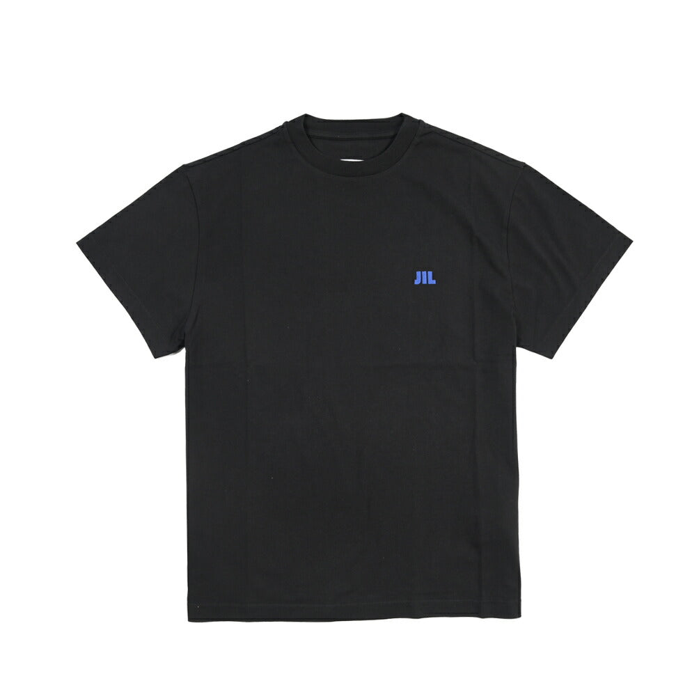 26-27AW JIL SANDER オーガニックコットン100% 半袖ワンポイントロゴ刺繍Tシャツ