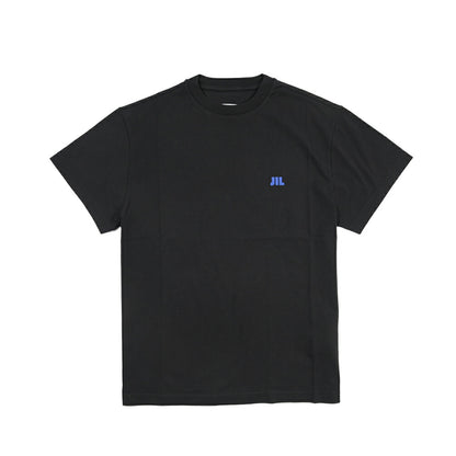 26-27AW JIL SANDER オーガニックコットン100% 半袖ワンポイントロゴ刺繍Tシャツ