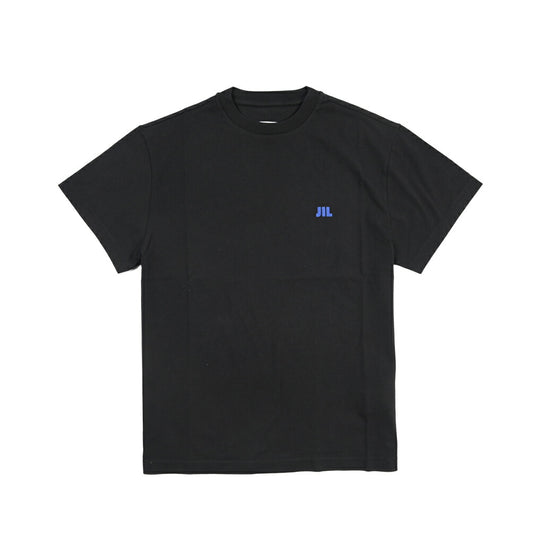26-27AW JIL SANDER オーガニックコットン100% 半袖ワンポイントロゴ刺繍Tシャツ